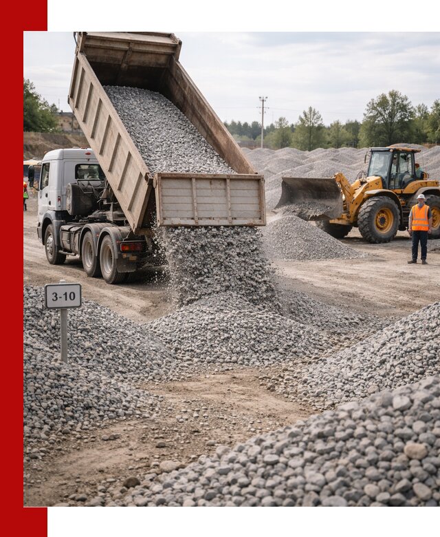 Гранитный щебень фракции 3–10: доставка и продажа в Смоленске