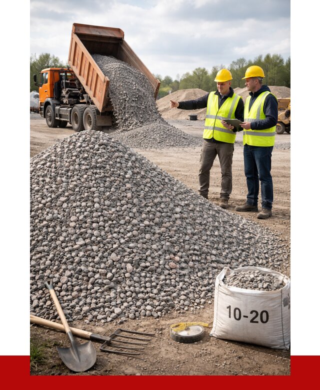 Гранитный щебень фракция 10-20 в Смоленске от 4307 руб.|ПРОНЕРУДСмл