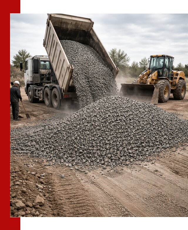 Гранитный щебень фракция 10-20 с доставкой в Смоленске