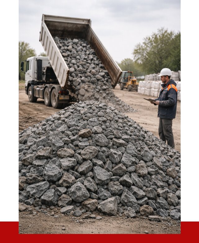 Гранитный щебень фракция 100-200 в Смоленске от 4307 р. ПРОНЕРУДСмл