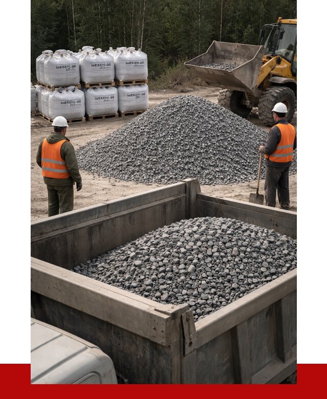 Щебень габбро диабаз 20-40 в Смоленске от 3487 руб. | ПРОНЕРУДСмл