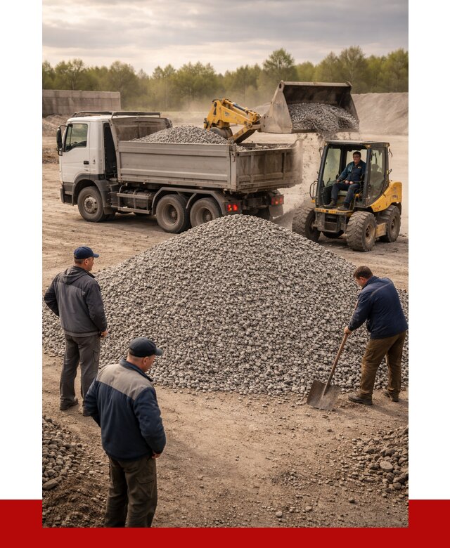 Гравийный щебень фракция 5-20 в Смоленске от 2461 р. ПРОНЕРУДСмл