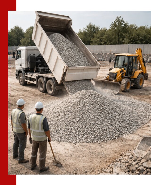 Купить известняковый щебень фракции 5–10 мм с доставкой в Смоленске