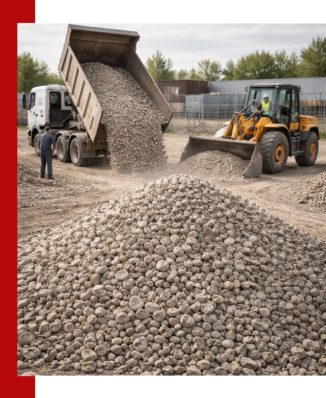 Доломитовый щебень фракции 20–41 с доставкой в Смоленске