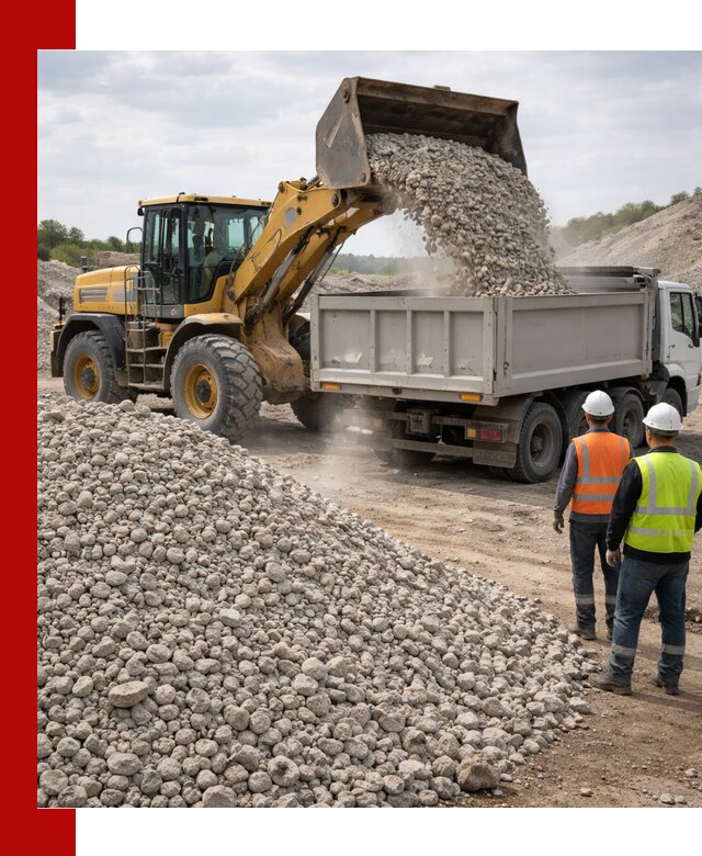 Доломитовый щебень фракция 40–71 доставка и продажа в Смоленске