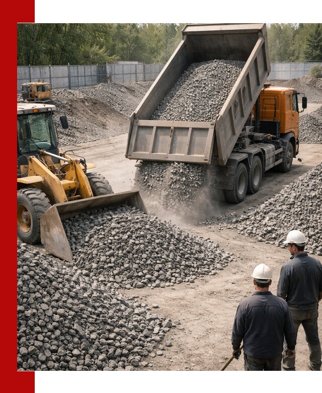 Шлаковый щебень фракция 20-40 доставка и продажа в Смоленске