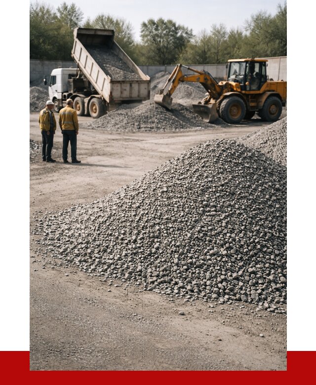 Вторичный щебень фр. 5-20 в Смоленске от 1641 р. - ПРОНЕРУДСмл