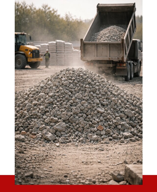 Вторичный щебень фракция 70-150 в Смоленске от 1436 р. | ПРОНЕРУДСмл