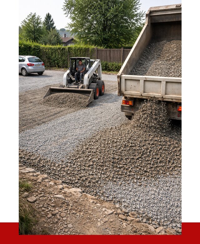 Щебень для парковки в Смоленске с доставкой от 1231 р.| ПРОНЕРУДСмл