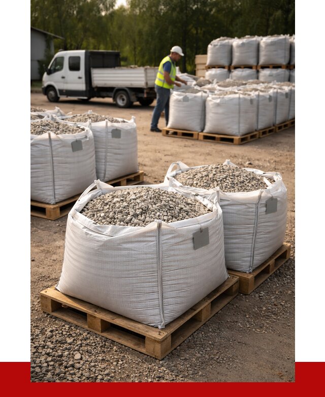 Щебень в мешках с доставкой в Смоленске от 4307 р. | ПРОНЕРУДСмл