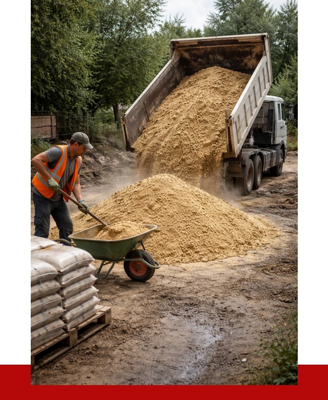 Купить песок с доставкой в Смоленске от 1846 р. | ПРОНЕРУДСмл