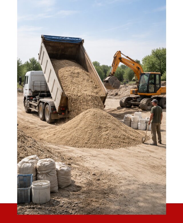 Купить речной песок в Смоленске от 1231 р. за куб | ПРОНЕРУДСмл
