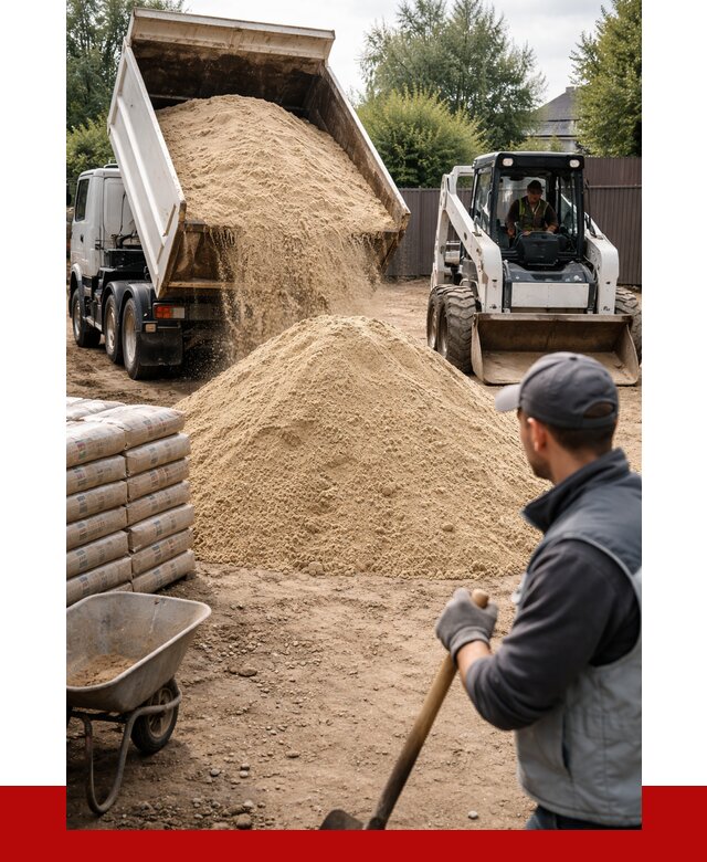Мытый речной песок с доставкой в Смоленске от 1487 р. | ПРОНЕРУДСмл