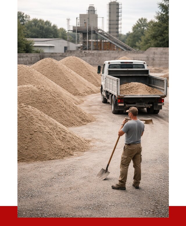 Мытый песок в Смоленске от 1282 р. с доставкой ПРОНЕРУДСмл