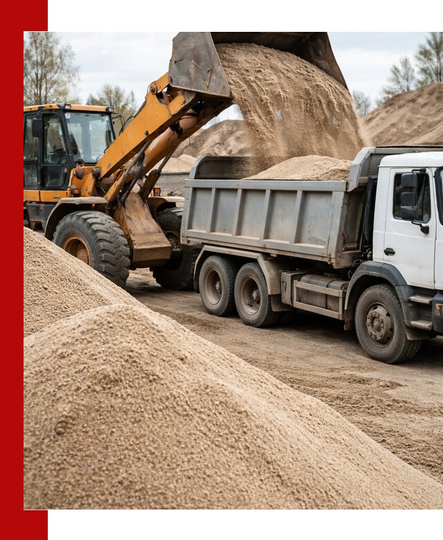 Доставка сеяного песка в Смоленске оптом и в розницу