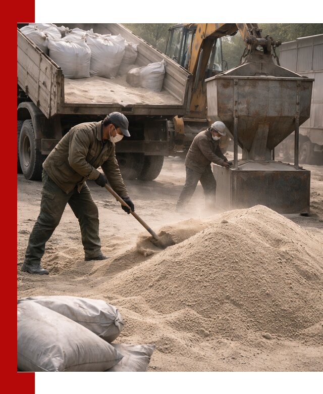 Кварцевый песок для пескоструя в Смоленске — доставка и качество