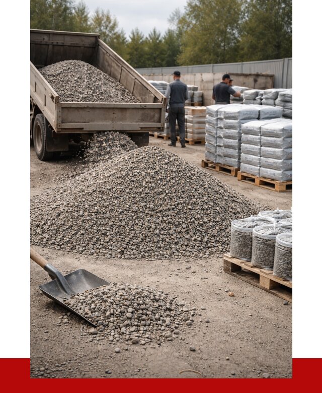 Гравий фракция 5-20 в Смоленске купить от 2359 р. ПРОНЕРУДСмл
