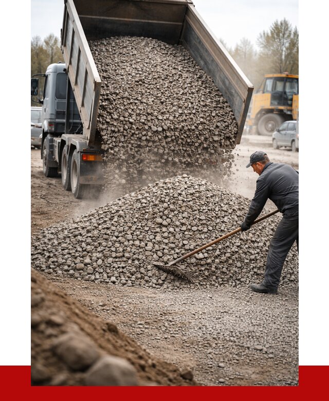 Гравий фракция 20-40 в Смоленске от 2564 р. доставка | ПРОНЕРУДСмл