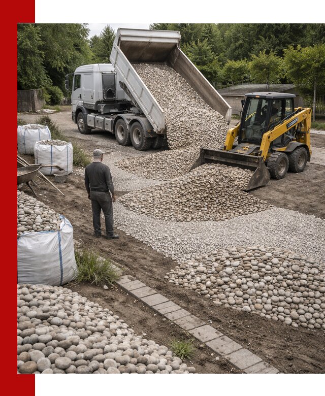 Доставка морской гальки оптом и в розницу в Смоленске