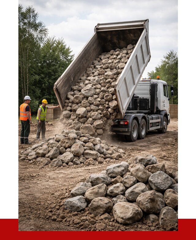 Купить булыжник в Смоленске с доставкой от 4615 р. за куб | ПРОНЕРУДСмл