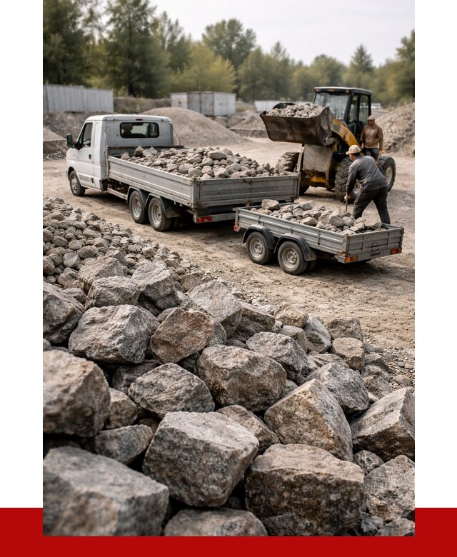 Купить бутовый камень гранитный в Смоленске от 2871 р. | ПРОНЕРУДСмл