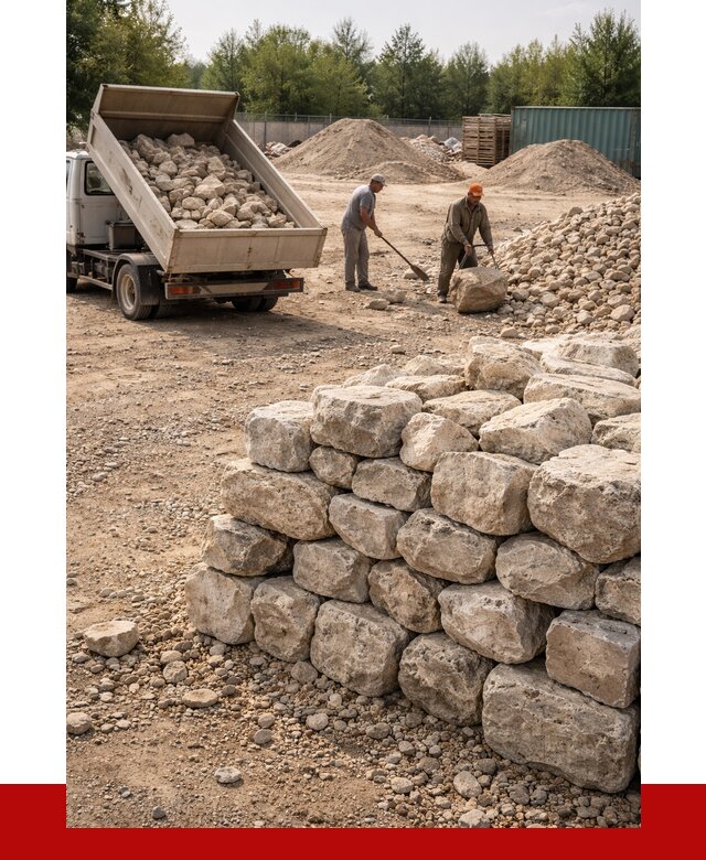 Бутовый камень известняковый в Смоленске от 4307 р. | ПРОНЕРУДСмл