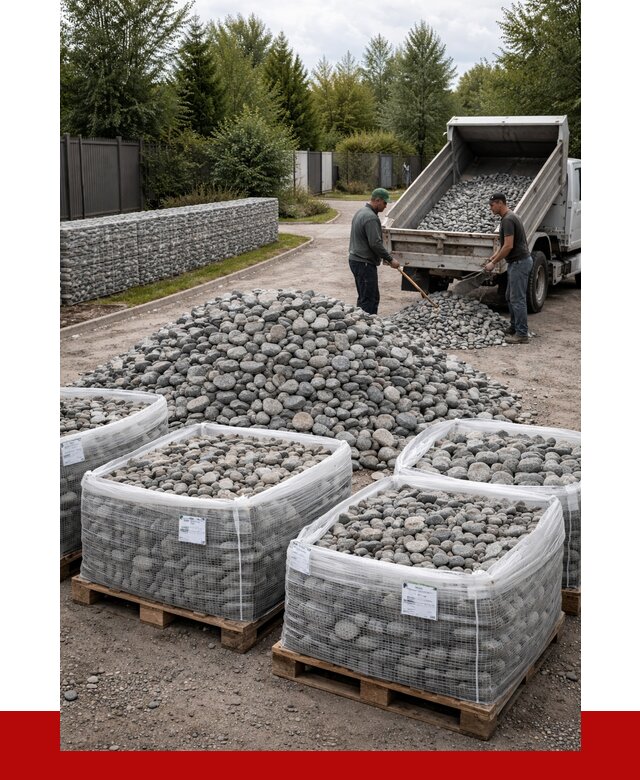 Камень для габионов в Смоленске от 4307 р. за куб | ПРОНЕРУДСмл