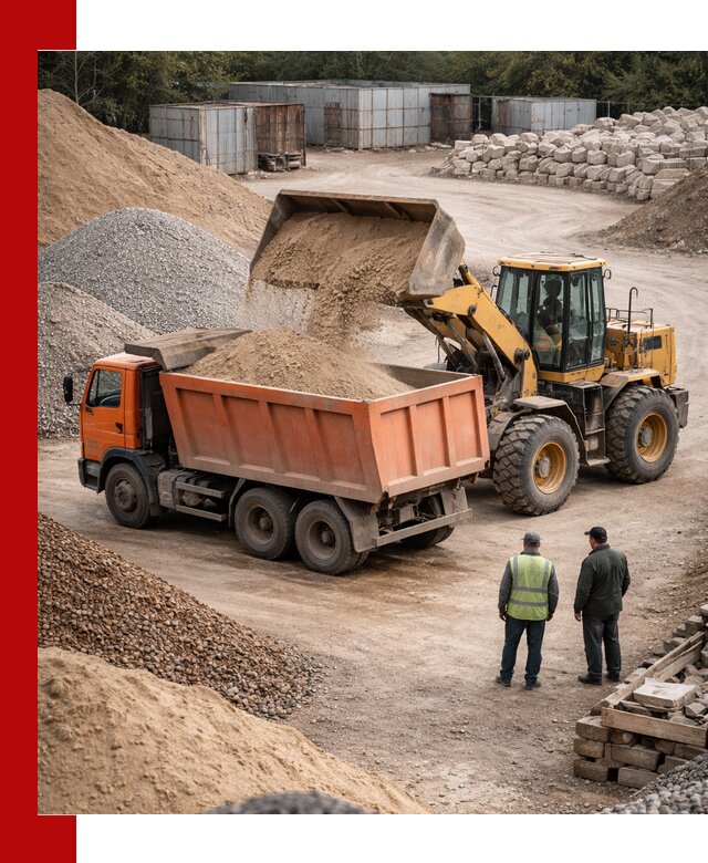 Доставка сыпучих смесей и смесей для стройки в Смоленске