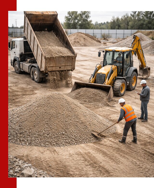 Поставка и доставка ПГС С4 в мешках и самосвалах в Смоленске