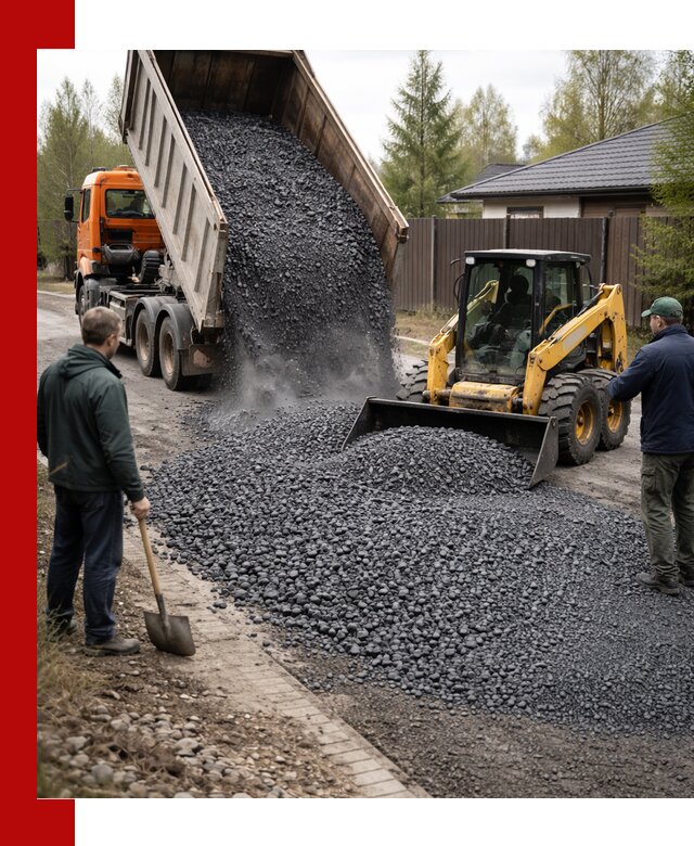 Крошка габбро с доставкой в Смоленске для строительных работ