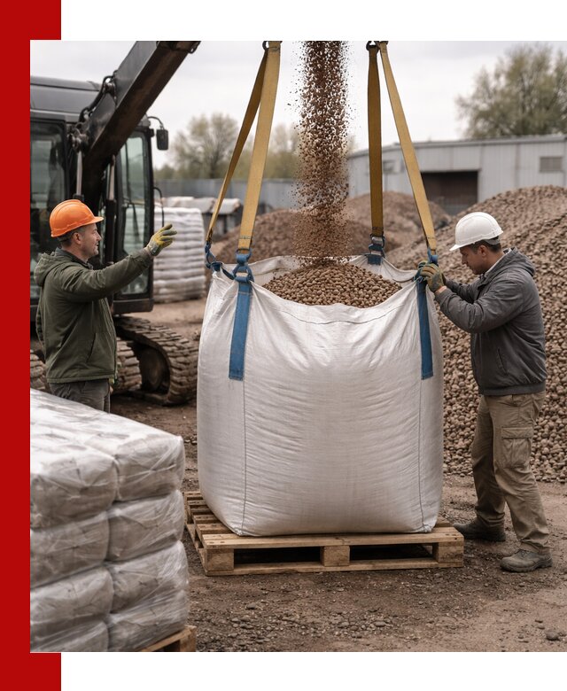 Керамзит в биг-бегах с доставкой в Смоленске