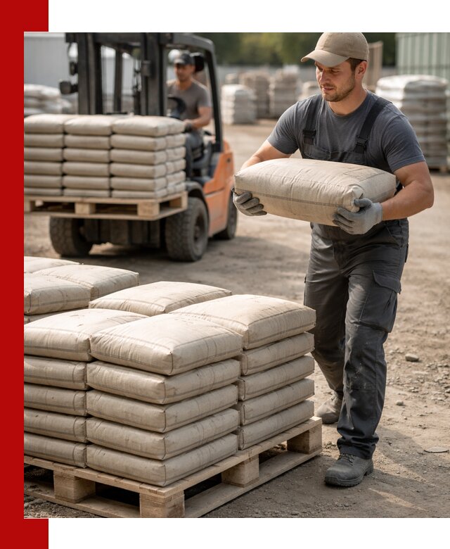 Доставка цемента в мешках оптом и в розницу в Смоленске