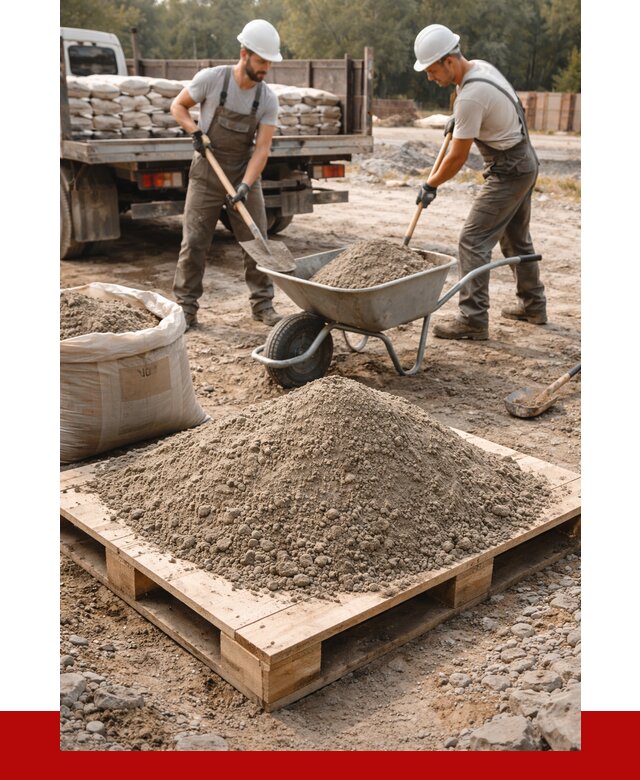 Цементно песчаная смесь М100 в Смоленске от 5333 р. за куб | ПРОНЕРУДСмл