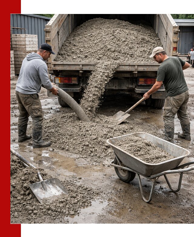 Цементно-песчаная смесь М150 доставка в Смоленске