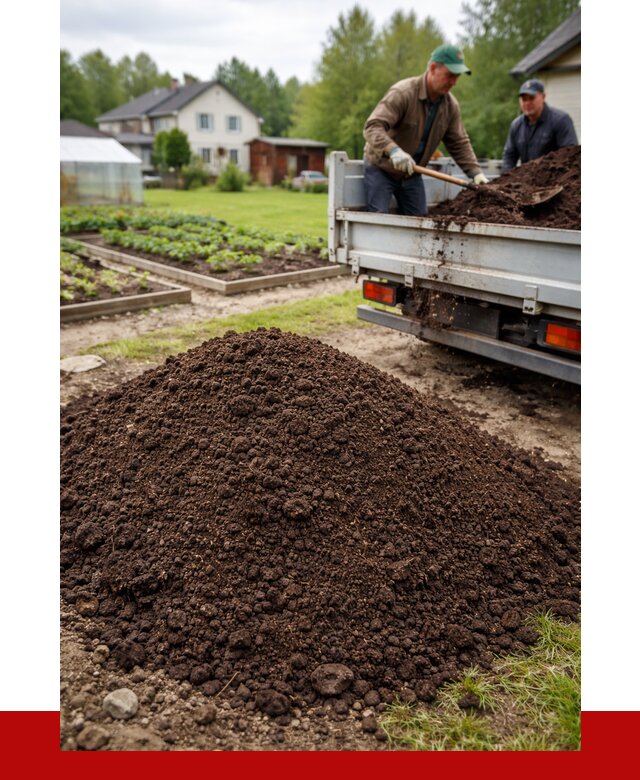 Плодородный грунт в Смоленске с доставкой от 4307 р. | ПРОНЕРУДСмл