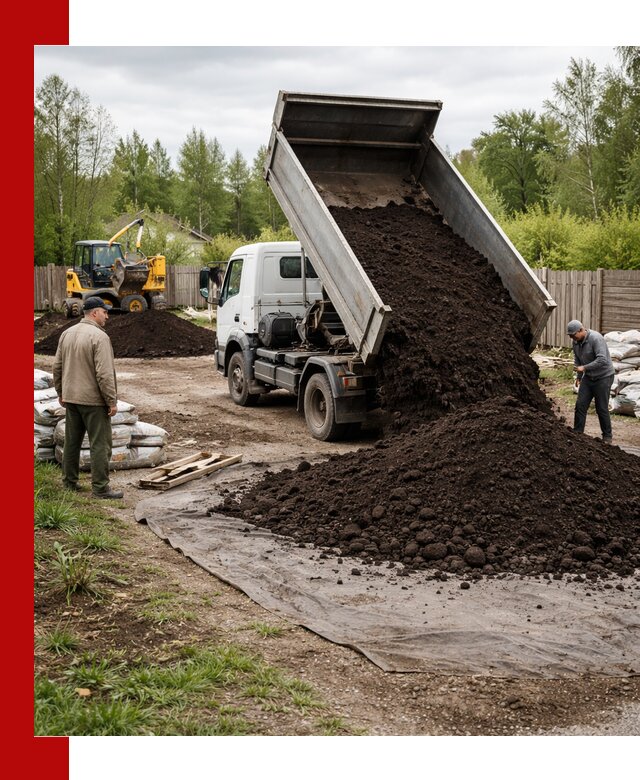 Доставка качественного почвогрунта в Смоленске оптом и в розницу