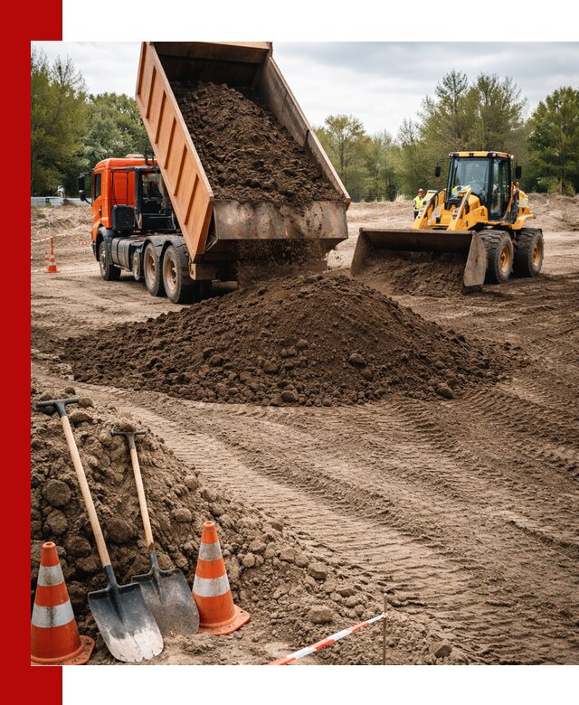 Поставка и доставка планировочного грунта в Смоленске