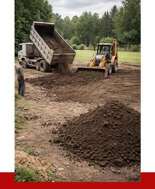 Грунт для выравнивания участка в Смоленске от 1231 р. | ПРОНЕРУДСмл