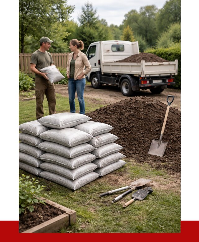 Садовая земля в Смоленске от 1231 р. с доставкой оптом | ПРОНЕРУДСмл