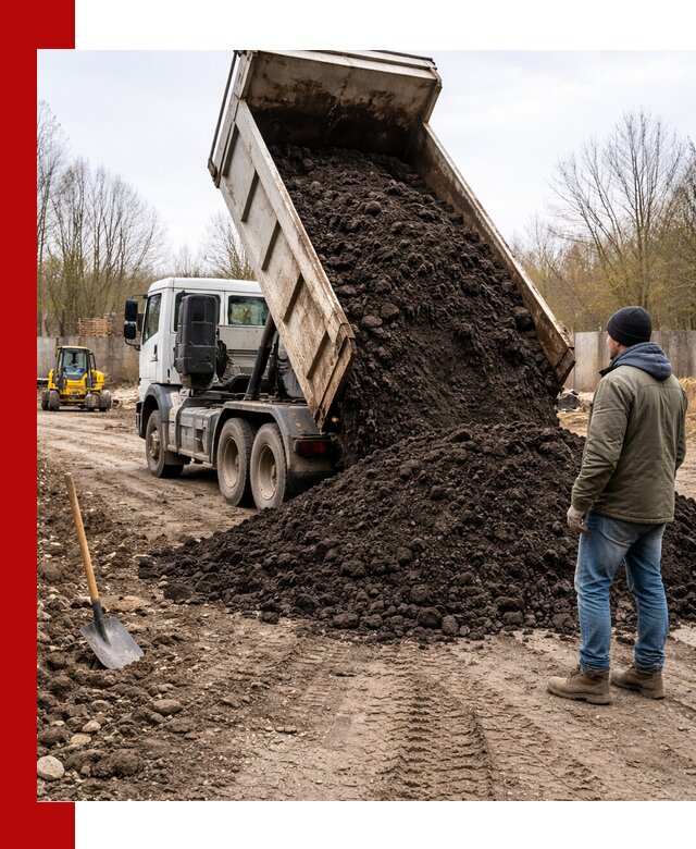 Доставка чернозема навалом в Смоленске быстро и выгодно