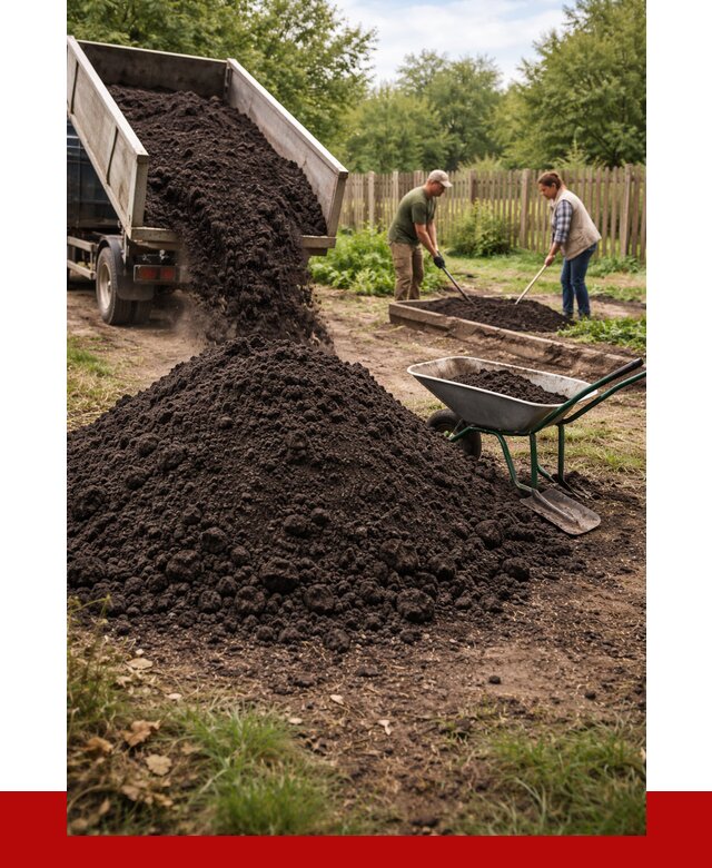 Купить чернозем для огорода в Смоленске от 2564 р. | ПРОНЕРУДСмл