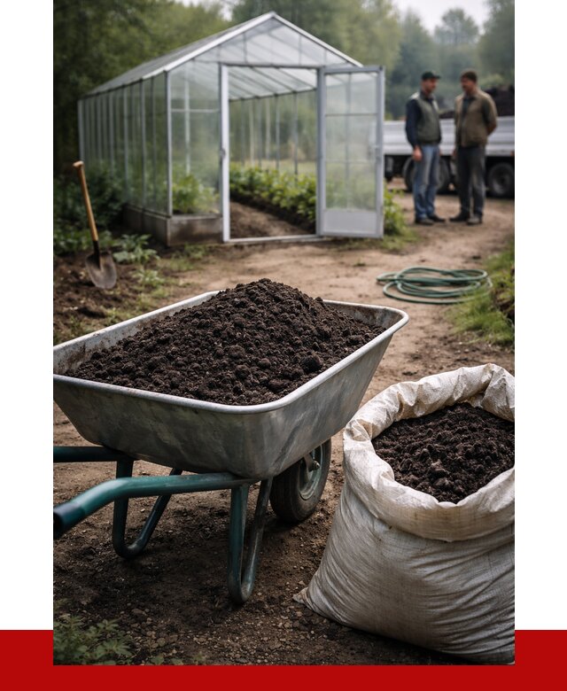 Чернозем для теплицы в Смоленске с доставкой от 1538 р. | ПРОНЕРУДСмл