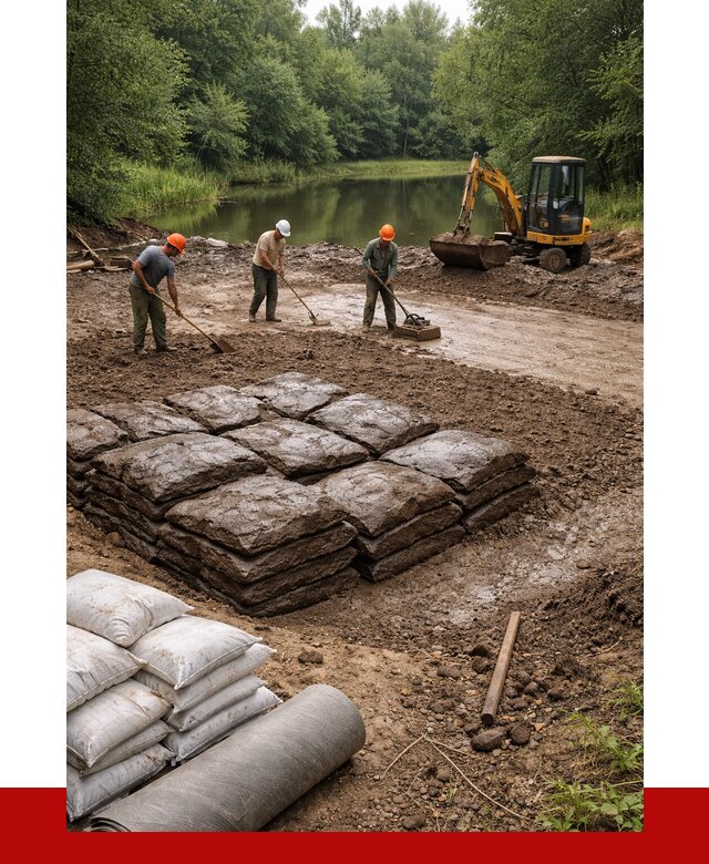 Купить глину для пруда в Смоленске от 4615 р. с доставкой | ПРОНЕРУДСмл