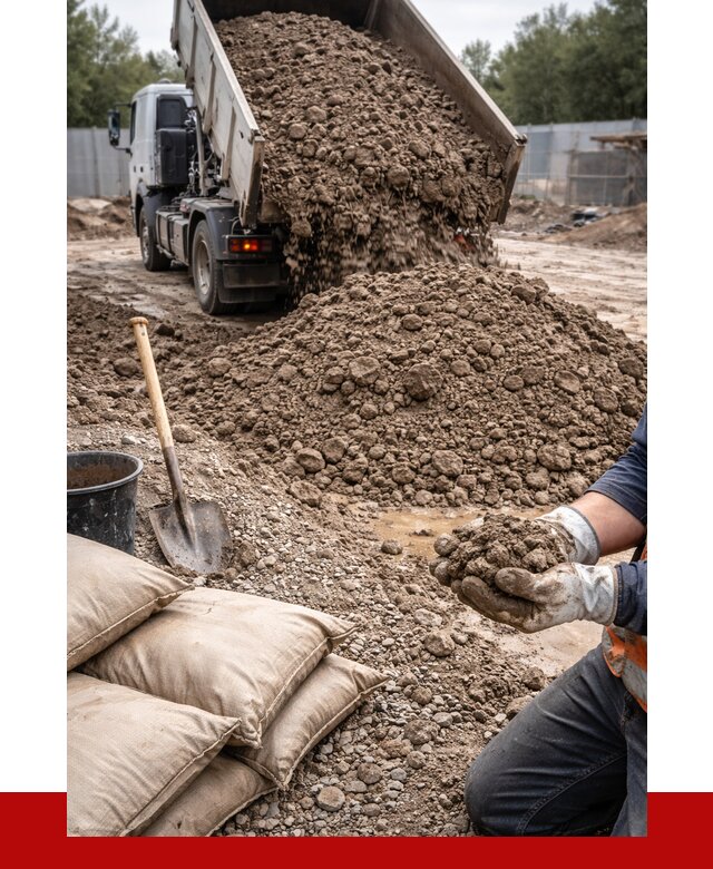 Купить глина для засыпки в Смоленске от 1231 р. за куб | ПРОНЕРУДСмл