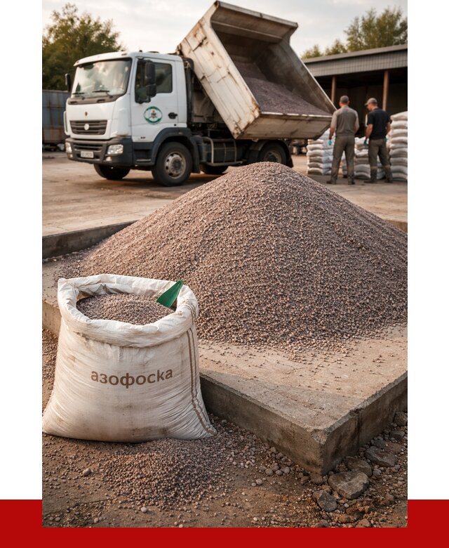 Купить азофоска в Смоленске с доставкой от 1231 р. за куб | ПРОНЕРУДСмл