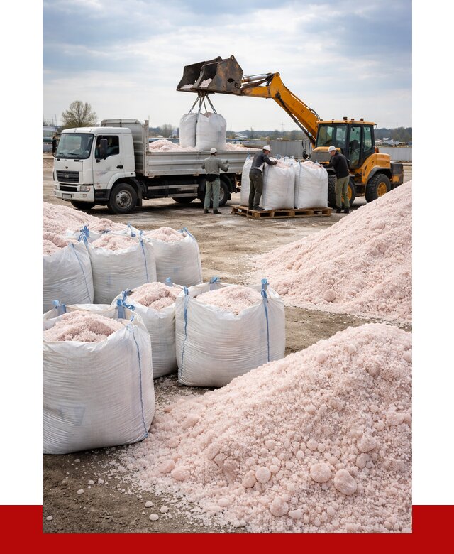 Калийная соль оптом с доставкой в Смоленске от 6358 р. | ПРОНЕРУДСмл