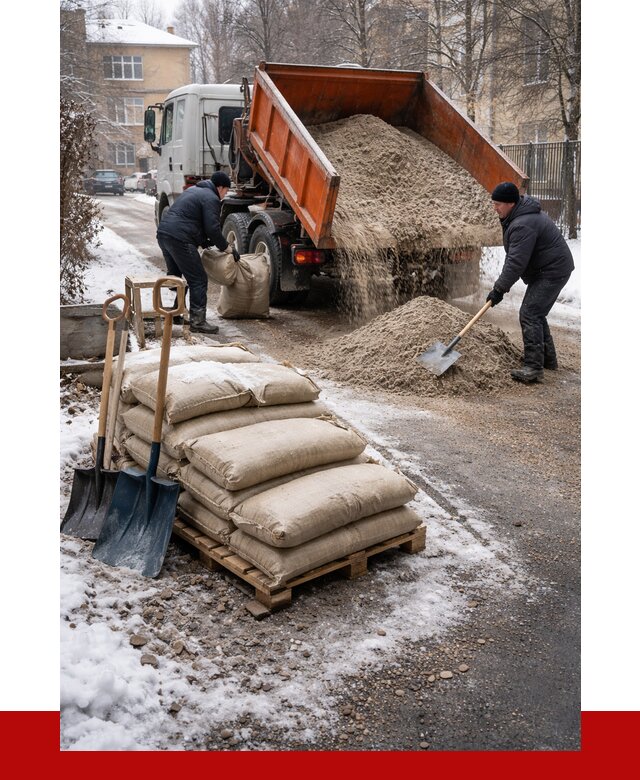 Противогололедные материалы оптом в Смоленске от 4307 р. | ПРОНЕРУДСмл