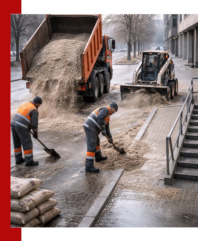 Поставка противогололедных материалов в Смоленске
