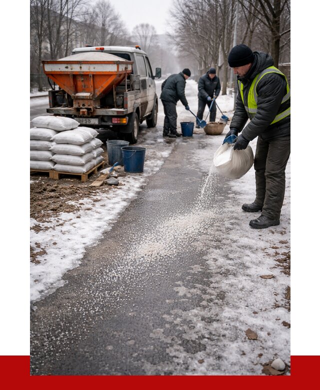 Реагент против гололеда в Смоленске с доставкой от 4615 р. | ПРОНЕРУДСмл