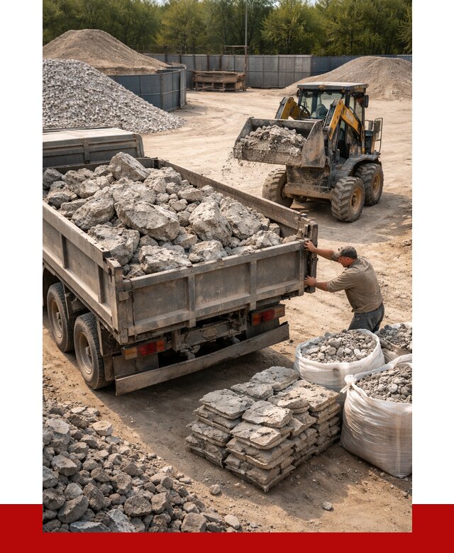 Купить бой бетона с доставкой в Смоленске от 4922 р. | ПРОНЕРУДСмл